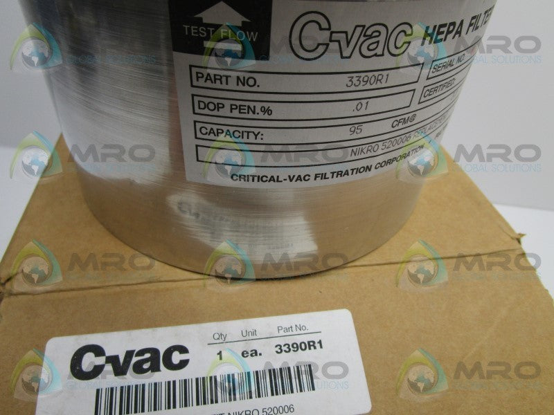 CVAC 3390R1 HEPA FILTER  NSMP