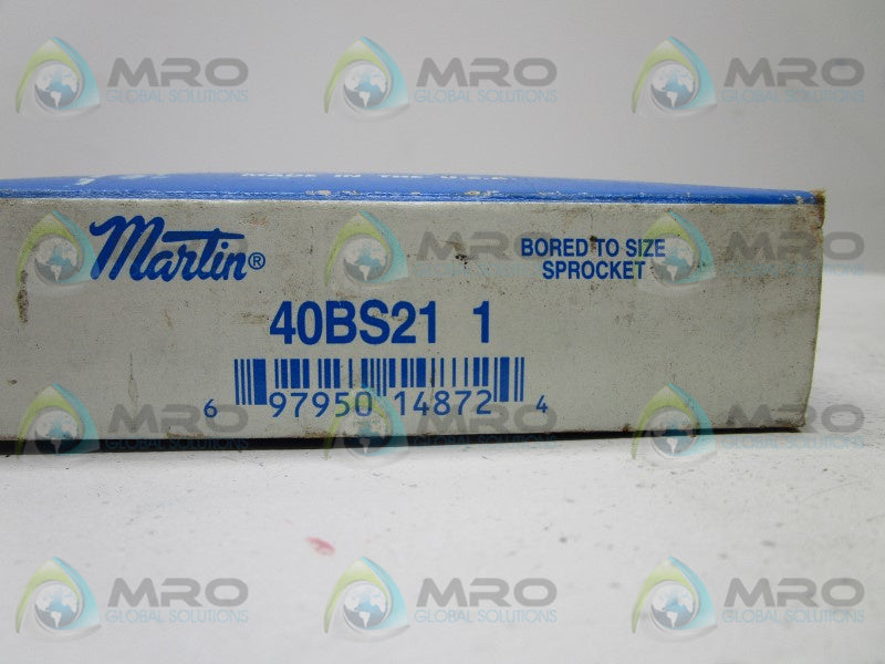 MARTIN 40BS21 SPROCKET 1"  NSFS