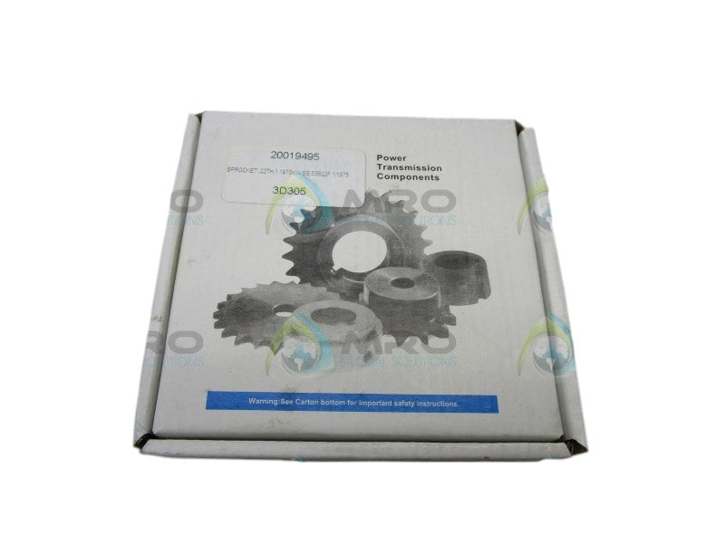 TSUBAKI H50B22F-1-3/16 SPROCKET  NSMP