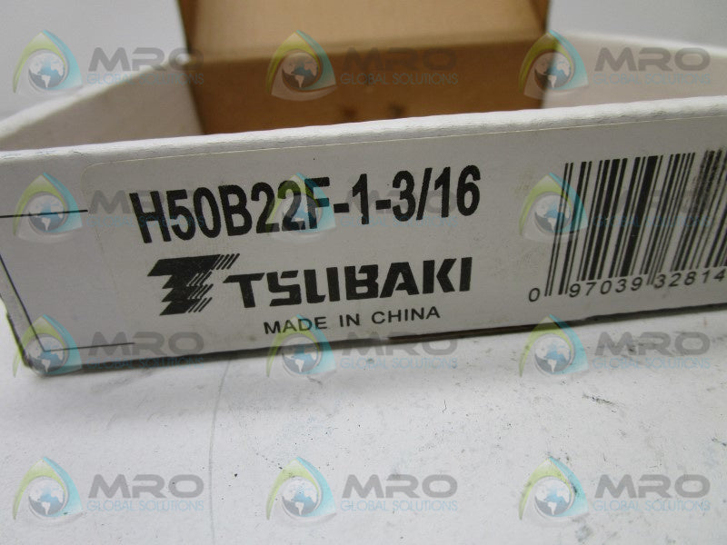 TSUBAKI H50B22F-1-3/16 SPROCKET  NSMP