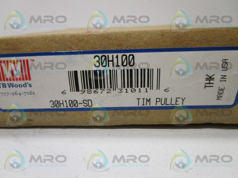TB WOODS 30H100 30H100-SD TIMING PULLEY  NSFS