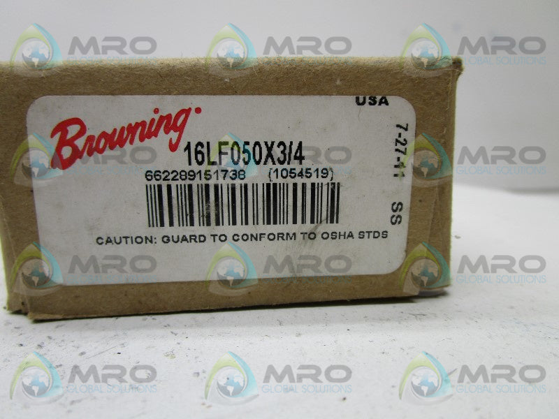 BROWNING 1054519 16LF050 TIMING BELT PULLEY 3/4"  NSMP