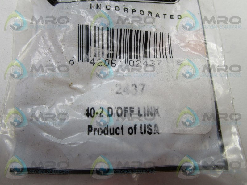 DRIVES 2437 40-2 D OFFSET LINK  NSMP