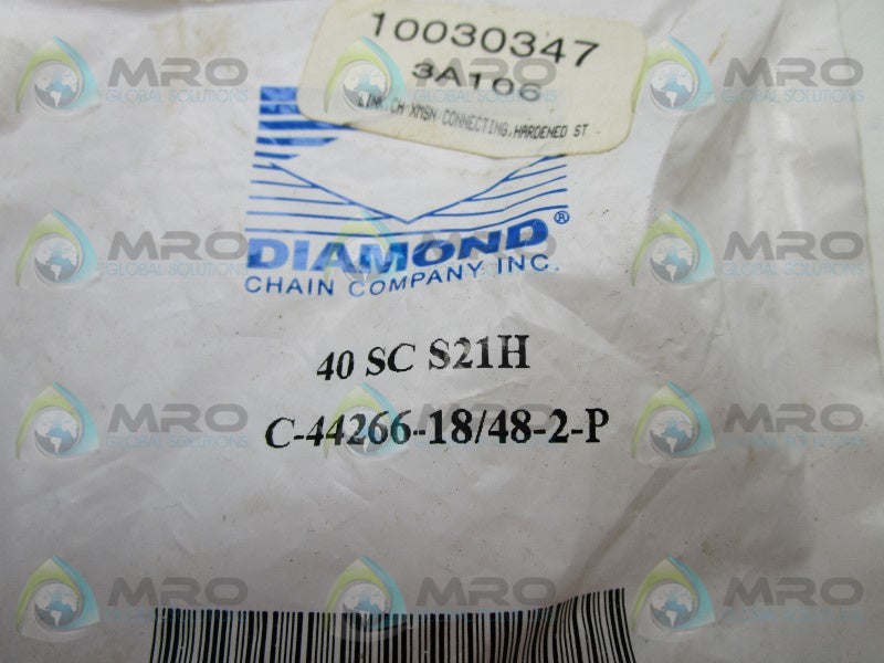 DIAMOND C-44266-18/48-2-P CONNECTING LINK  NSMP