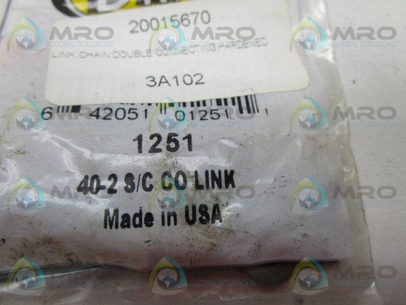 DRIVES 1251 40-2 S/C CONNECTING LINK  NSMP