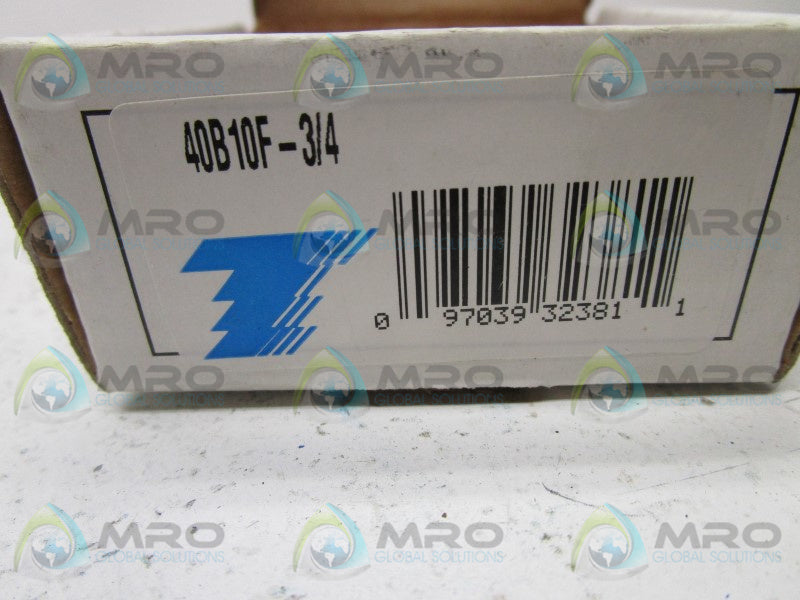 TSUBAKI 40B10F-3/4 SPROCKET  NSMP