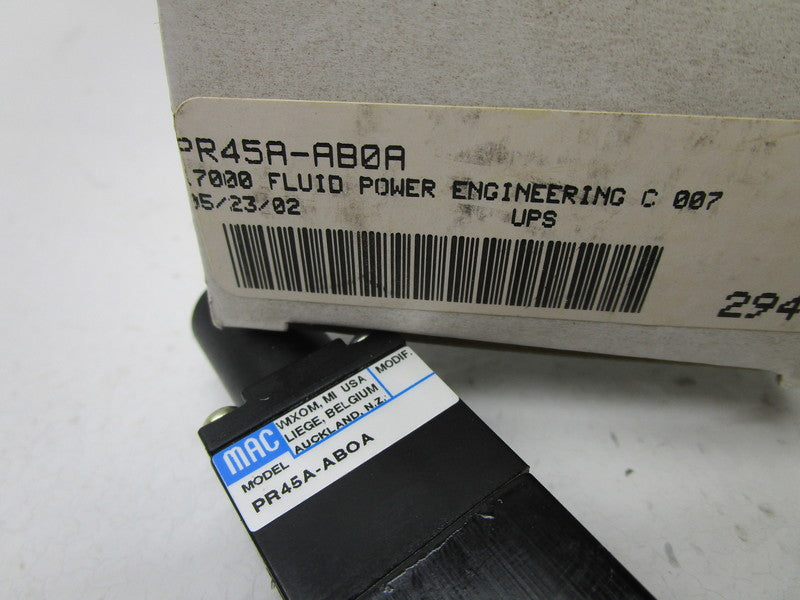 MAC PR45A-ABOA SOLENOID VALVE  NSMP