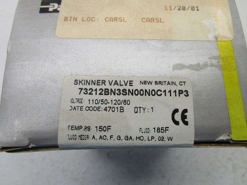 PARKER 73212BN3SN00N0C111P3 SOLENOID VALVE  NSFS