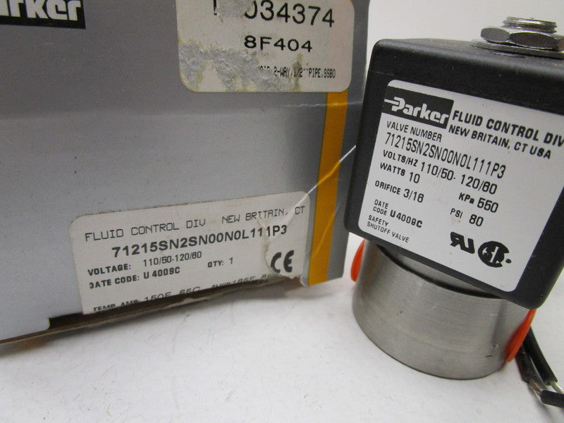 PARKER 71215SN2SN00N0L111P3 SOLENOID VALVE  NSMP