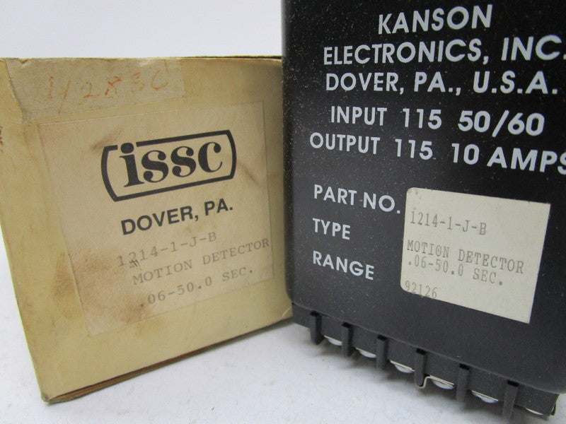 ISSC 1214-1-J-B MOTION DETECTOR  NSMP