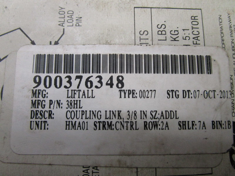CM HAMMERLOK 3/8" 10.0MM COUPLING LINK  NSMP
