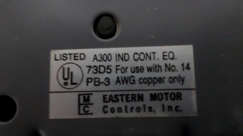 EASTERN MOTORS 73D5 3BUTTON PUSHBUTTON NSNP