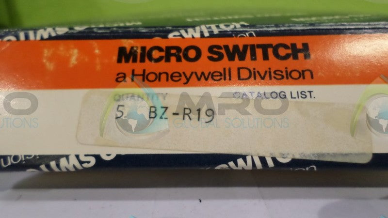 MICRO SWITCH BZ-R19 NSNP