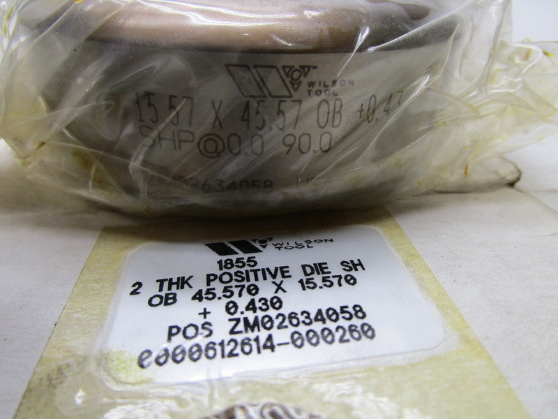 WILSON  TOOL 0000612614-000260 ZM02634058 NSMP
