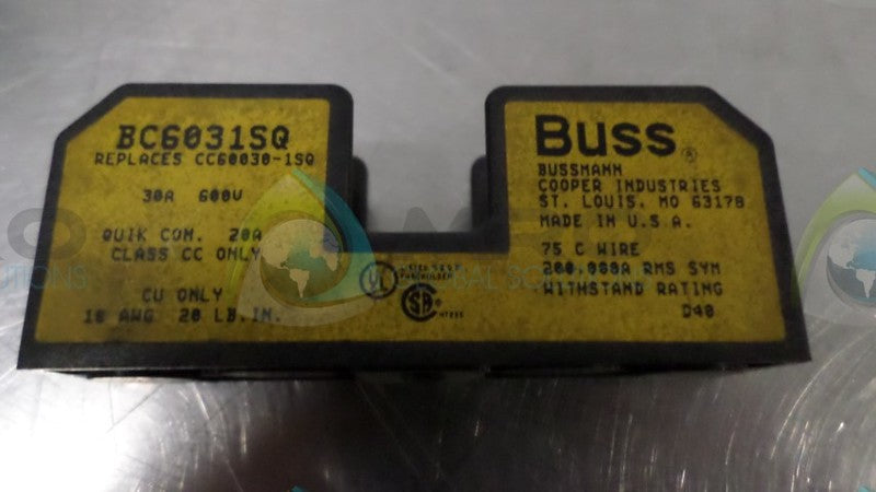 BUSSMANN BC6031SQ FUSE UNMP