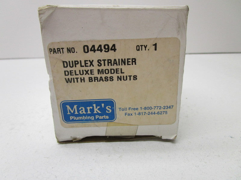 MARK'S 04494 DUPLEX STRAINER  NSMP