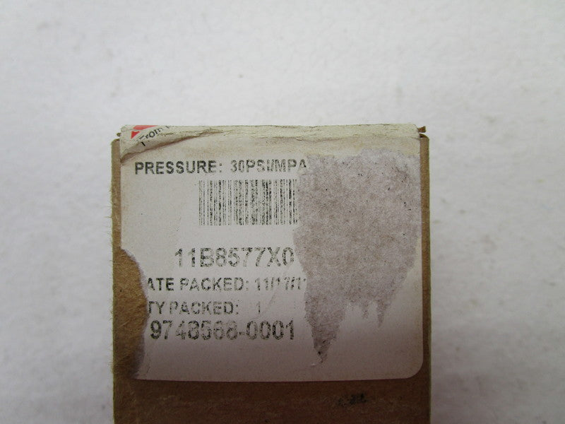 FISHER 11B8577X00 PRESSURE GAUGE 0-30PSI  NSMP