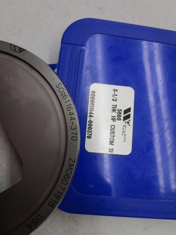 WILSON TOOL 0000611644-000370 ZM06071818  NSMP