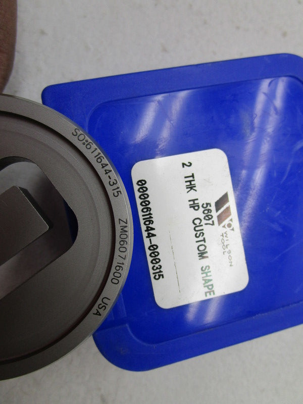 WILSON TOOL 0000611644-000315 ZM06071600  NSMP