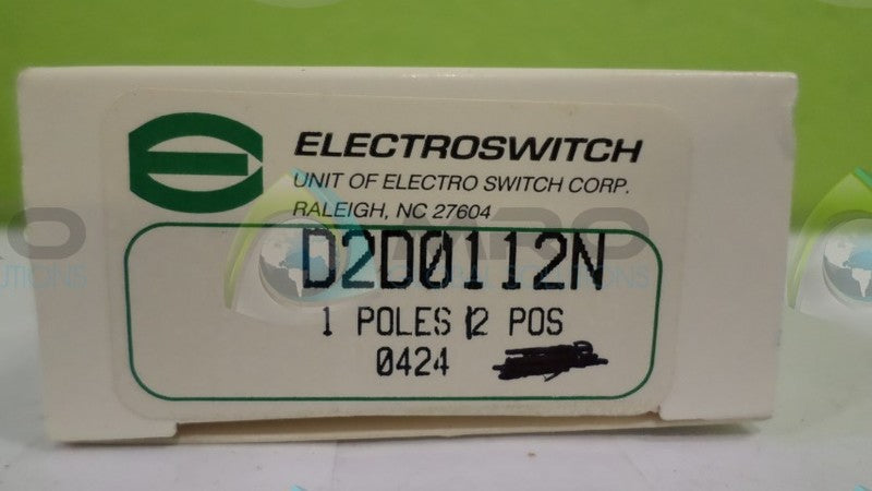 ELECTROSWITCH D2D0112N NSMP