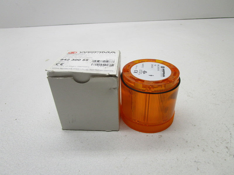 WERMA 84230055 AMBER FLASHING LIGHT  NSMP