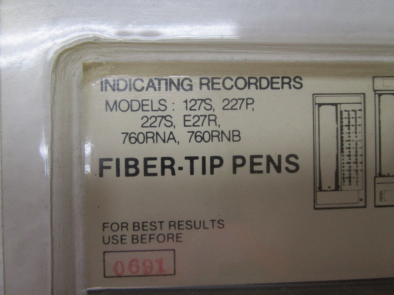 FOXBORO G0114SW FIBER TIP PENS (PKG OF 4)  NSMP