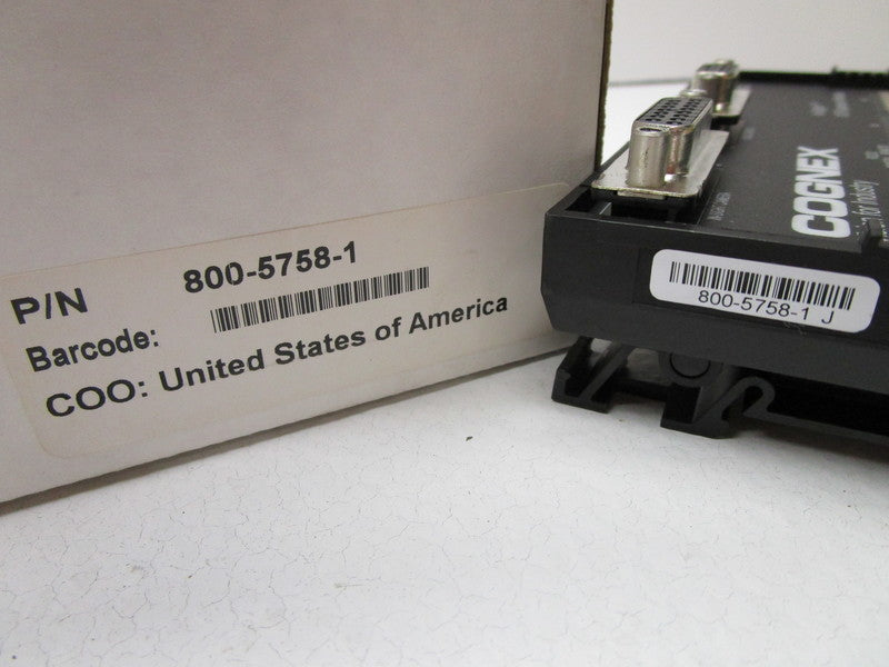 COGNEX 800-5758-1J I/O EXPANSION MODULE  NSMP