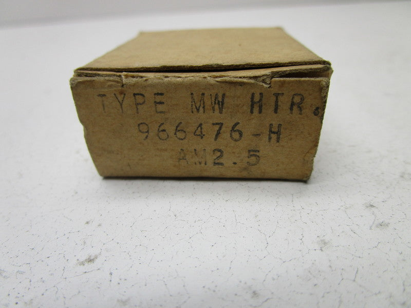 WESTINGHOUSE TYPE MW HTR 966476-H HEATING ELEMENT  NSMP