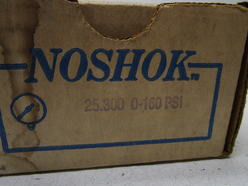NOSHOK 25.300.160 PRESSURE GAUGE 0-160PSI  NSMP