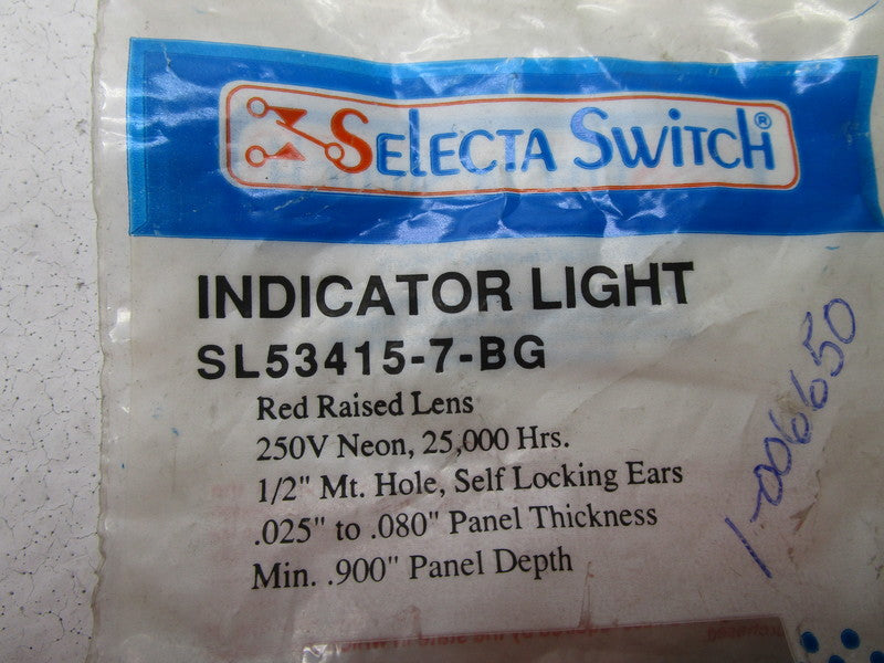 SELECTA SL53415-7-BG INDICATOR LIGHT  NSMP