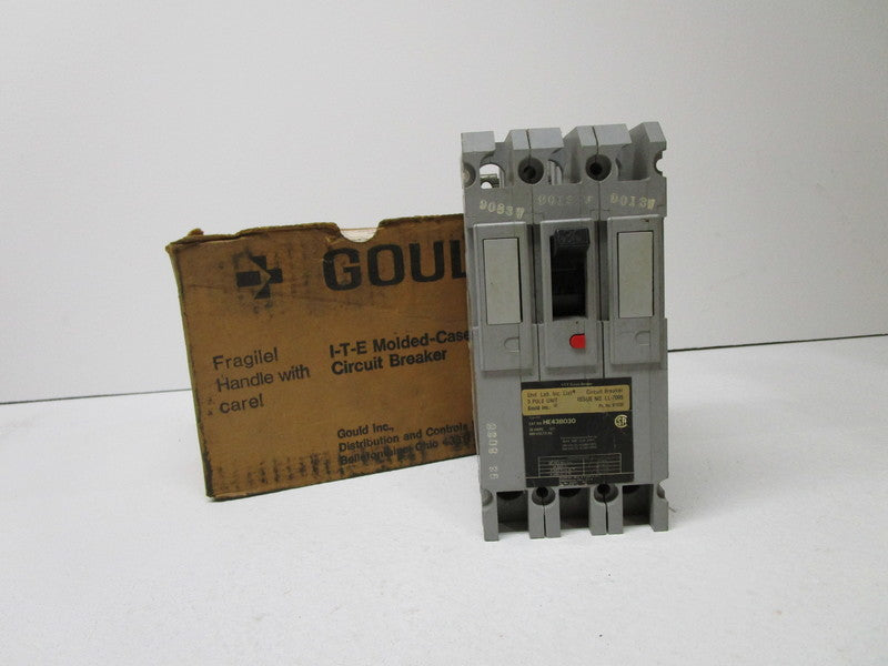 GOULD HE43B030 CIRCUIT BREAKER 30A  NSMP