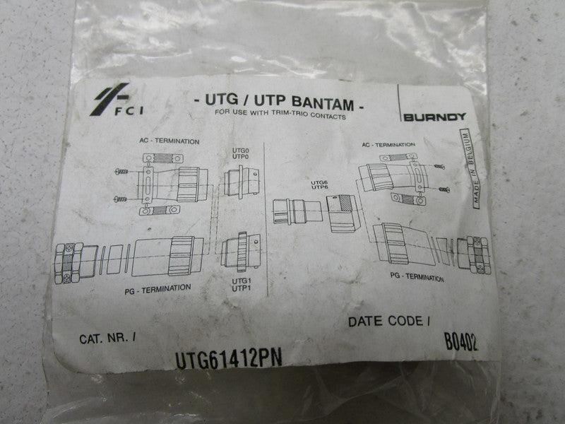 BURNDY UTG61412PN CONNECTOR KIT  NSMP