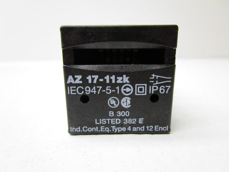 SCHMERSAL AZ17-11zk SAFETY INTERLOCK SWITCH (AS PICTURED)  NSNP