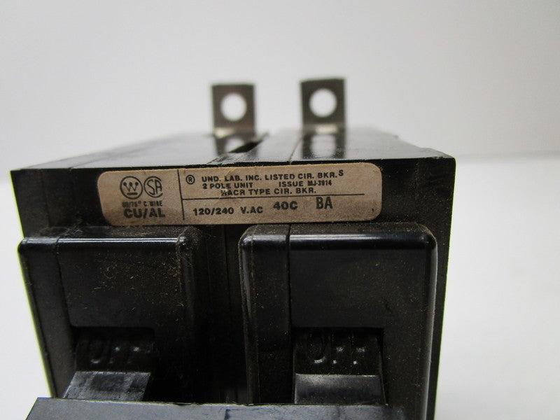 WESTINGHOUSE BA220 CIRCUIT BREAKER 20A  NSNP