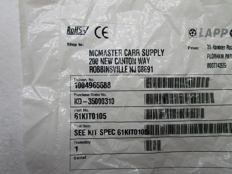 LAPP GROUP 61KIT0105 SKINTOP KIT  NSMP