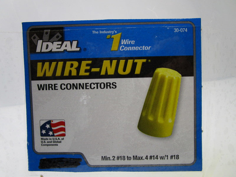 IDEAL 30-074 WIRE CONNECTORS  NSNP