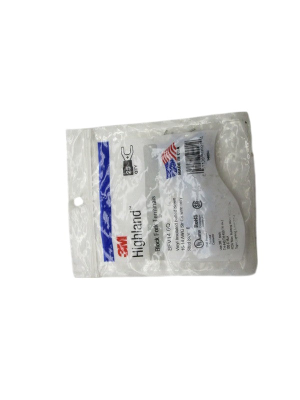 3M BFV14-6Q BLOCK FORK TERMINALS (PKG OF 14)  NSMP