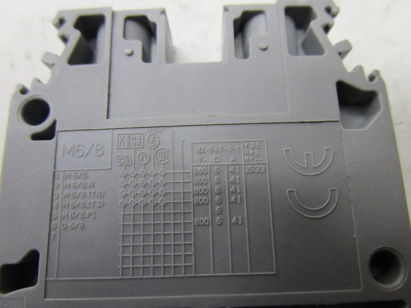 ENTRELEC M6/8 TERMINAL BLOCK  NSNP