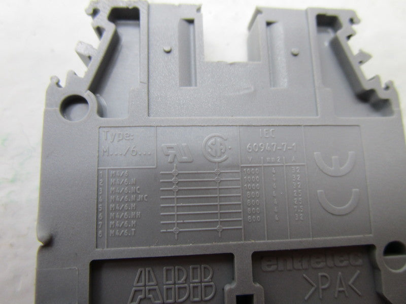 ENTRELEC M/6 TERMINAL BLOCK  NSNP