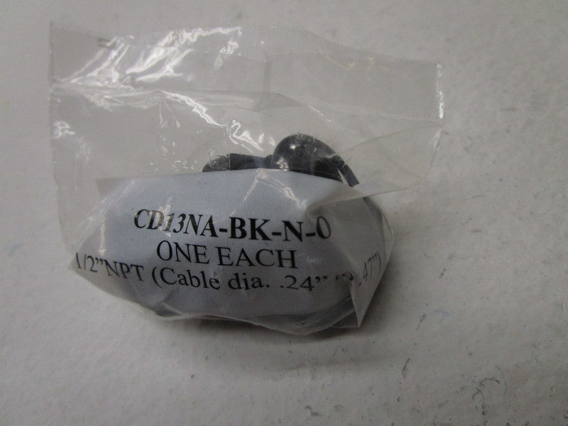 SEALCON CD13NA-BK-N-O CABLE FITTINGS  NSMP