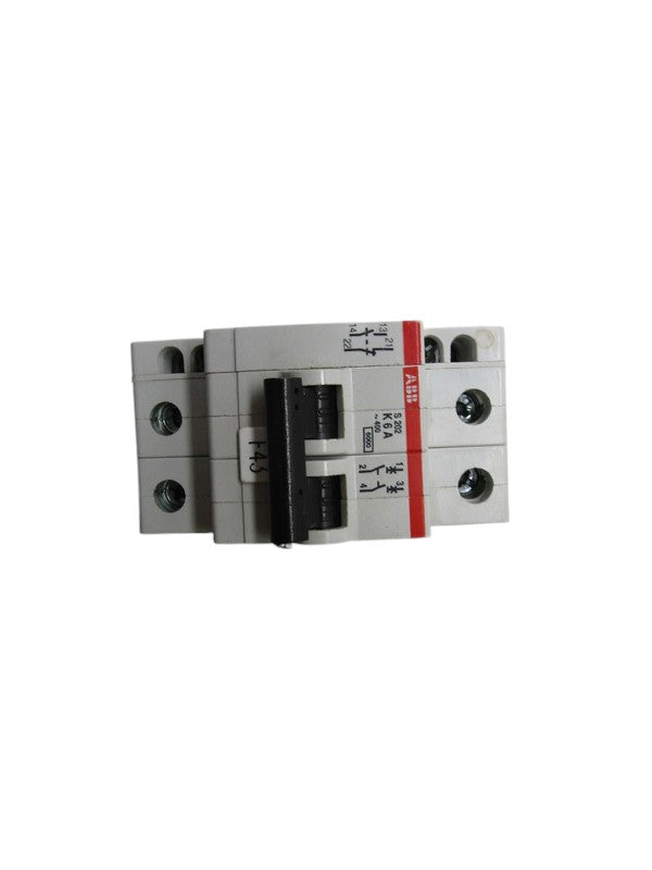 ABB S202-K6 CIRCUIT BREAKER 6A  NSNP