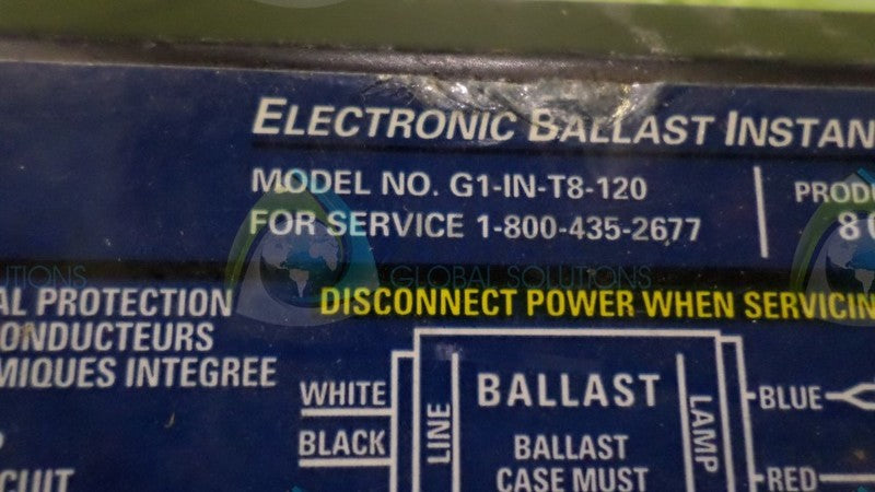 GENERAL ELECTRIC G1-IN-T8-120 UNMP