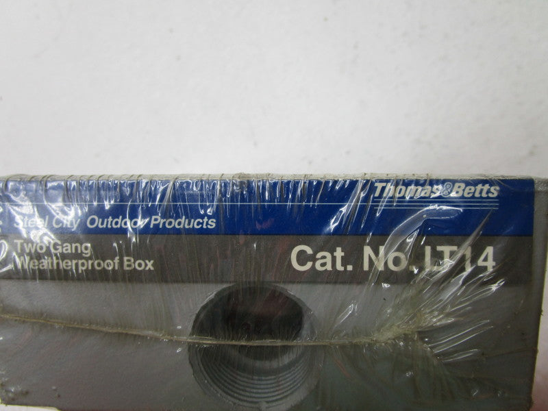 THOMAS & BETTS LT14 WEATHERPROOF BOX  NSMP