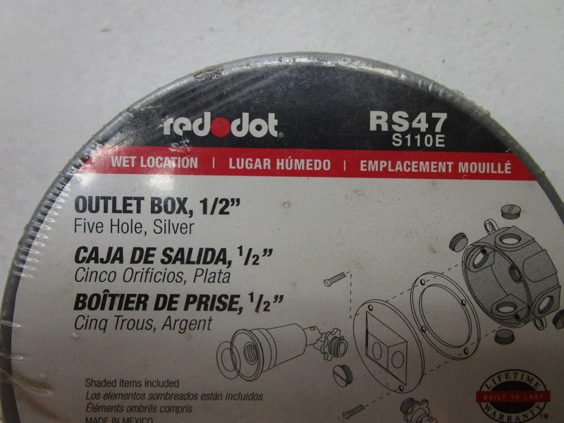 REDDOT RS47 OUTLET BOX  NSMP