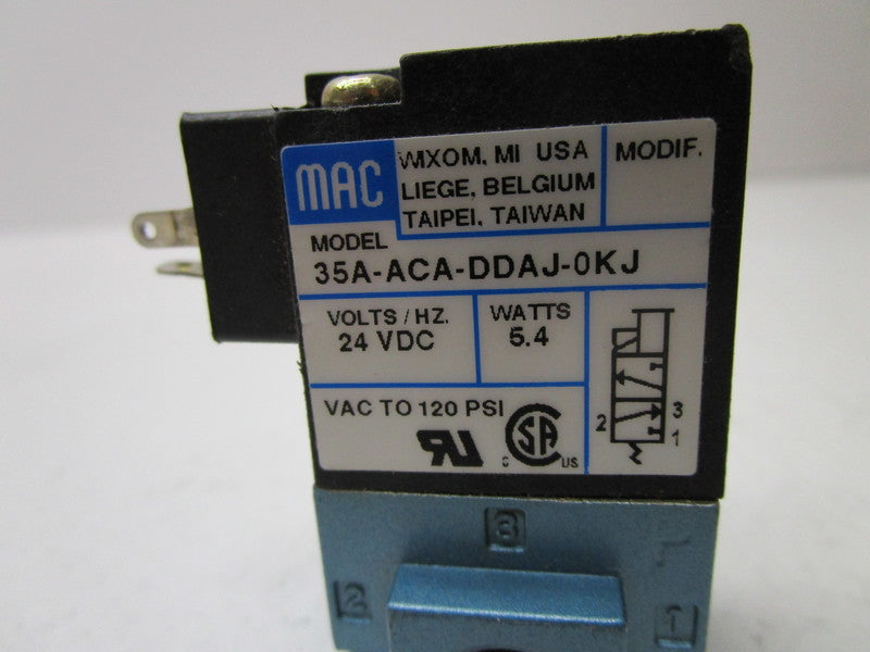 MAC 35A-ACA-DDAJ-0KJ SOLENOID VALVE  NSNP