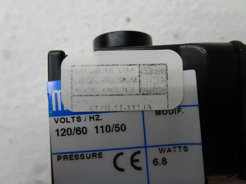 MAC 612B-11-111JA SOLENOID VALVE  NSNP