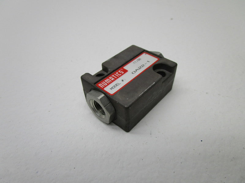 NUMATICS OA22-1 SHUTTER VALVE  NSNP