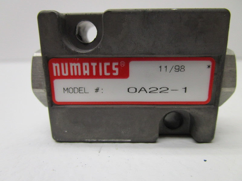 NUMATICS OA22-1 SHUTTER VALVE  NSNP