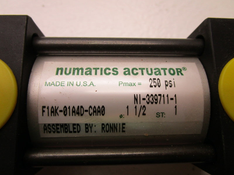 NUMATICS F1AK-01A4D-CAA0 PNEUMATIC CYLINDER  NSNP