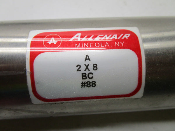 ALLENAIR A-2X8-BC AIR CYLINDER  UNMP